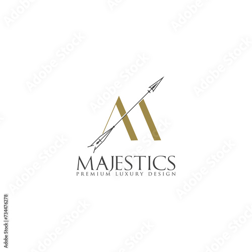 Majestics logo arrow point to target
