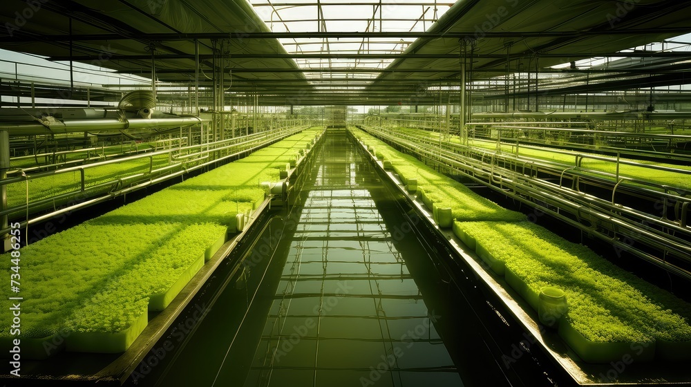 sustainability algae farm