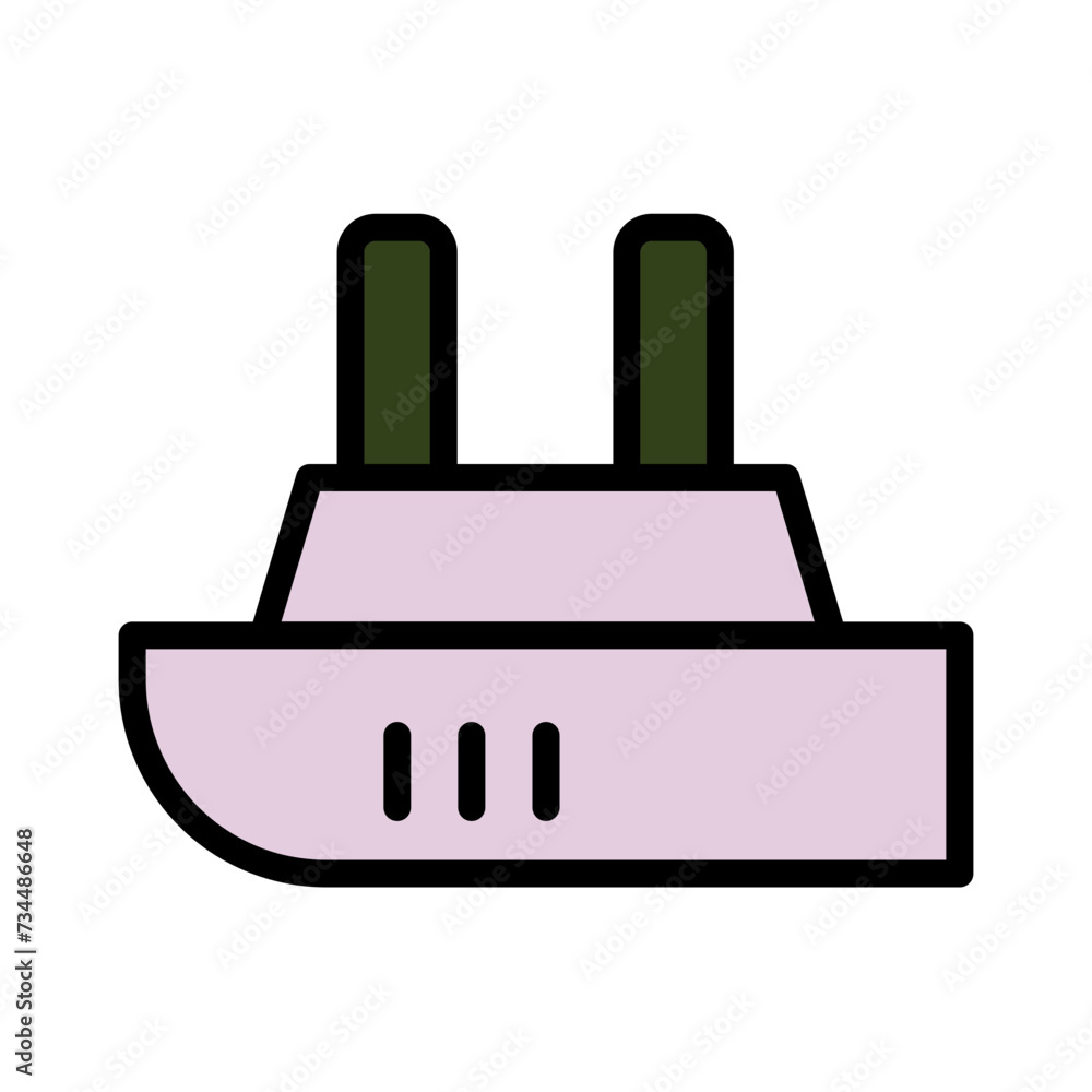 Ship Boat Marine Filled Outline Icon Ship Boat Marine Filled Outline Icon