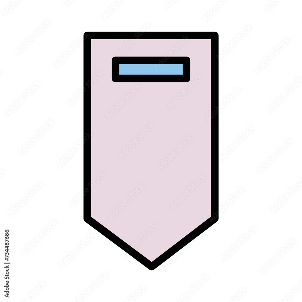 Arrow Decision Sign Filled Outline Icon Arrow Decision Sign Filled Outline Icon