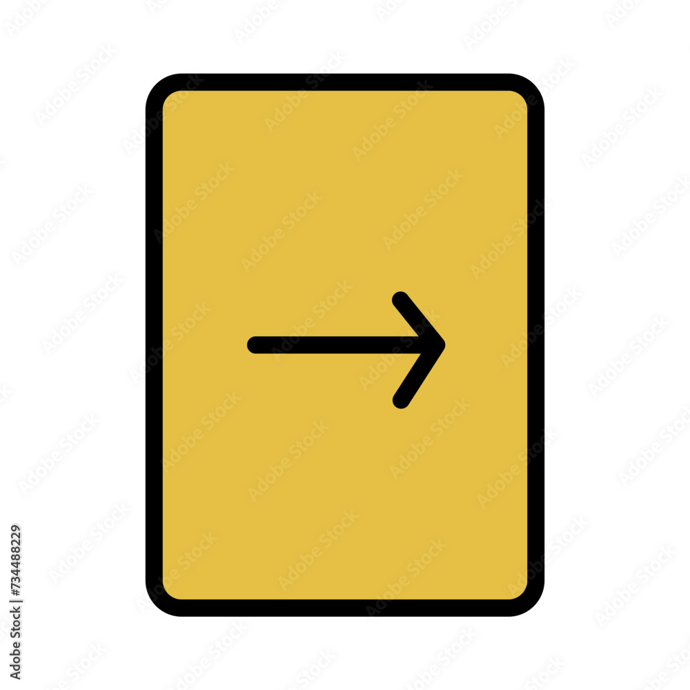 App Arrow Essential Filled Outline Icon App Arrow Essential Filled Outline Icon