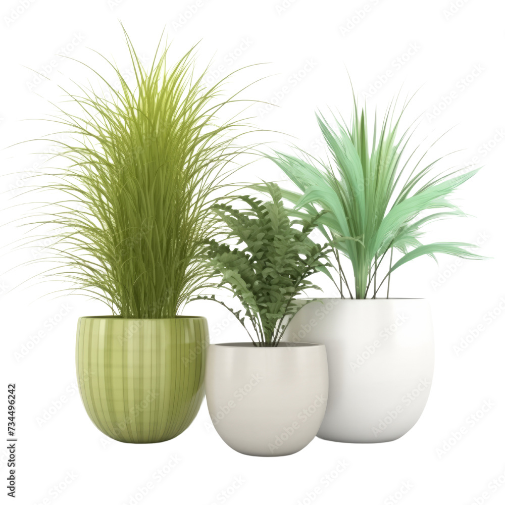 Indoor plants PNG Cutout, Generative AI Indoor plants PNG Cutout, Generative AI