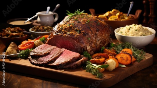 roast holiday meat