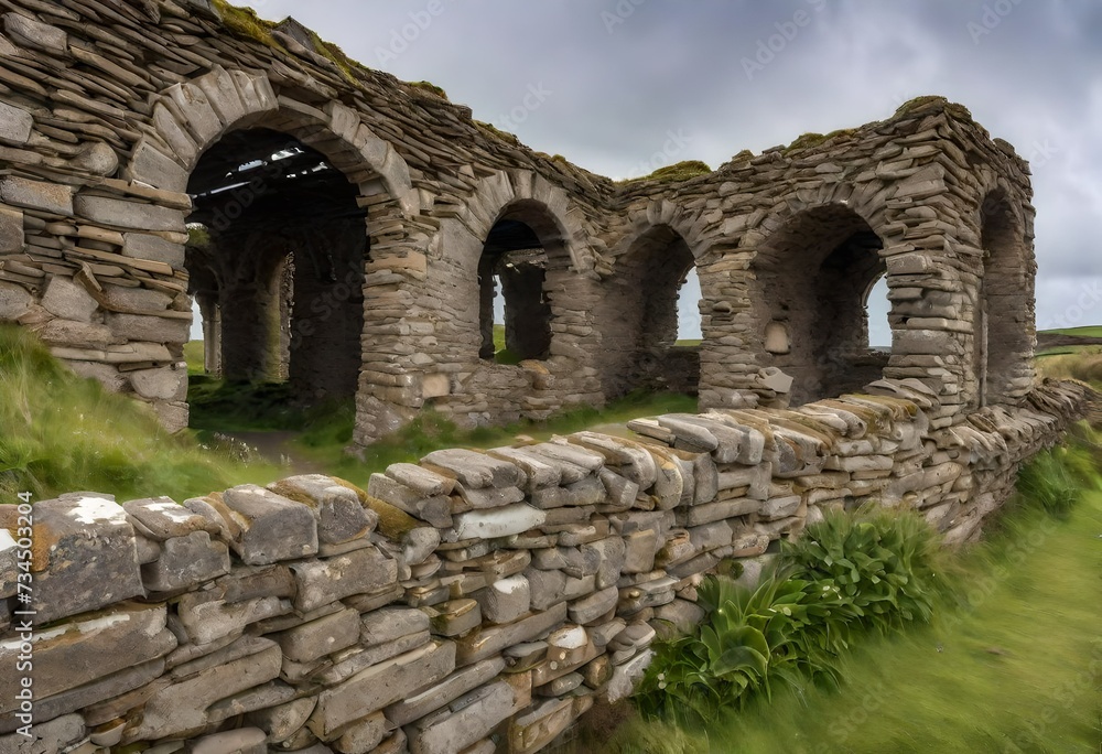 ruins of an ancient castle