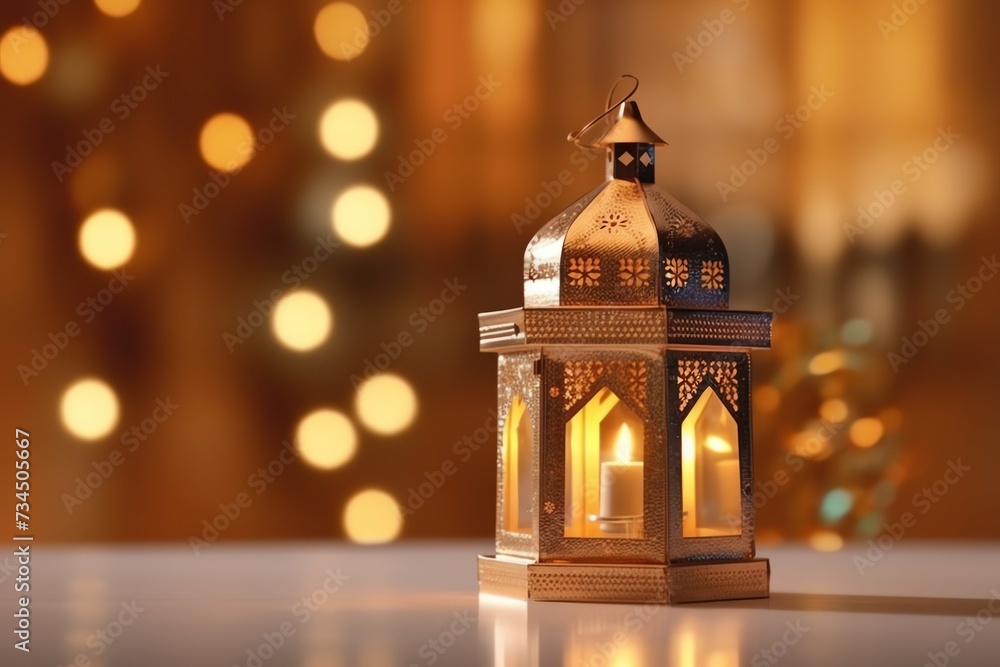 Eid mubarak and ramadan kareem greetings with islamic lantern and mosque. Eid al fitr background Eid mubarak and ramadan kareem greetings with islamic lantern and mosque. Eid al fitr background