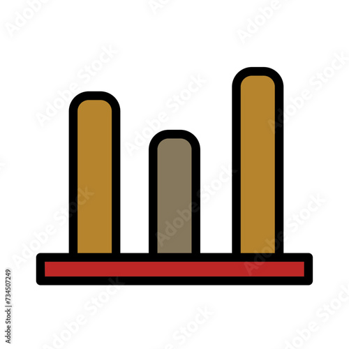 Analysis Data Statistics Filled Outline Icon