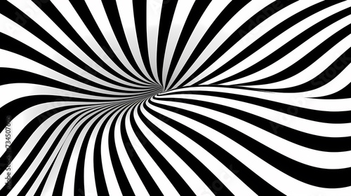 Optical illusion  optical art abstract background