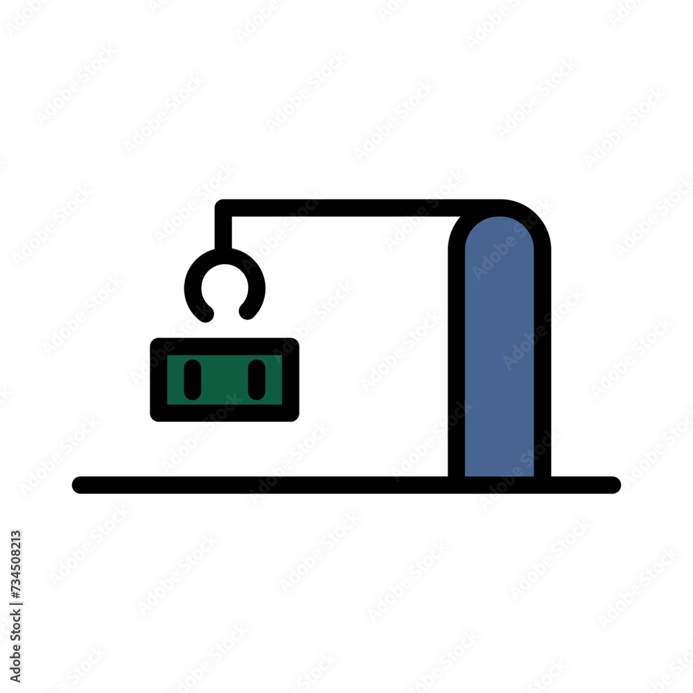 Building Company Corporate Filled Outline Icon Building Company Corporate Filled Outline Icon
