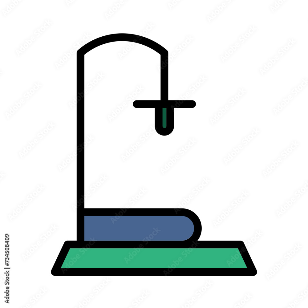 Corporate Discover Microscope Filled Outline Icon Corporate Discover Microscope Filled Outline Icon