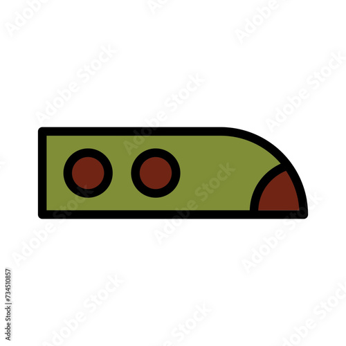 Car Light Headlamp Tool Filled Outline Icon