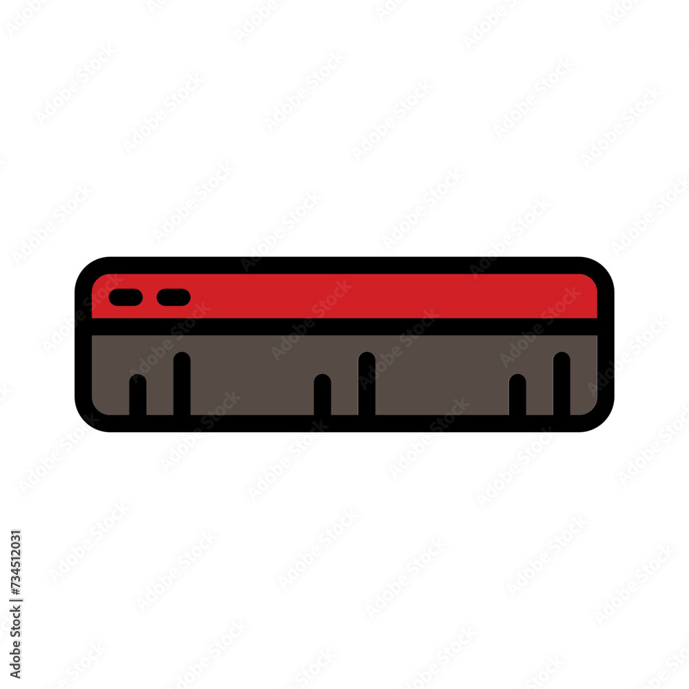 Measure Ruler Tools Filled Outline Icon Measure Ruler Tools Filled Outline Icon