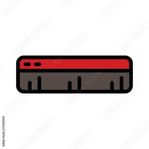 Measure Ruler Tools Filled Outline Icon