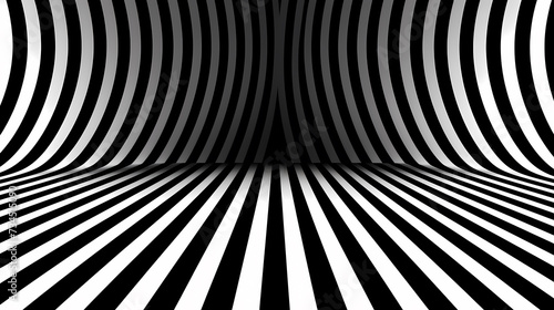 Wallpaper Mural Optical illusion, charming abstract pattern background Torontodigital.ca