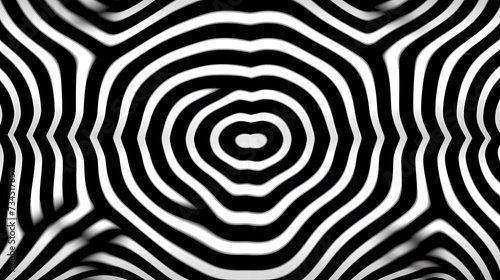 Wallpaper Mural Optical illusion, charming abstract pattern background Torontodigital.ca