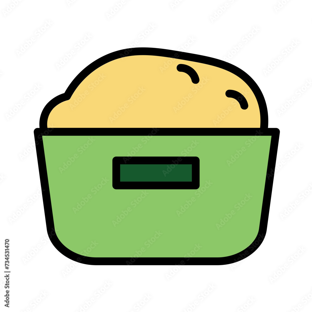Bowl Cook Food Filled Outline Icon Bowl Cook Food Filled Outline Icon
