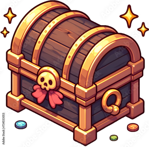 treasure box - 보물상자. Generative AI