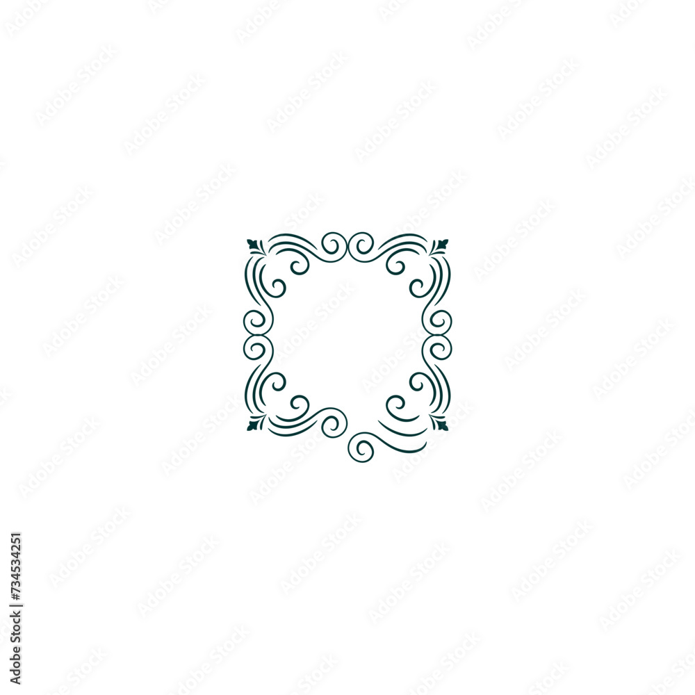 border set of Islamic ornament elements ornament border set of Islamic ornament elements ornament