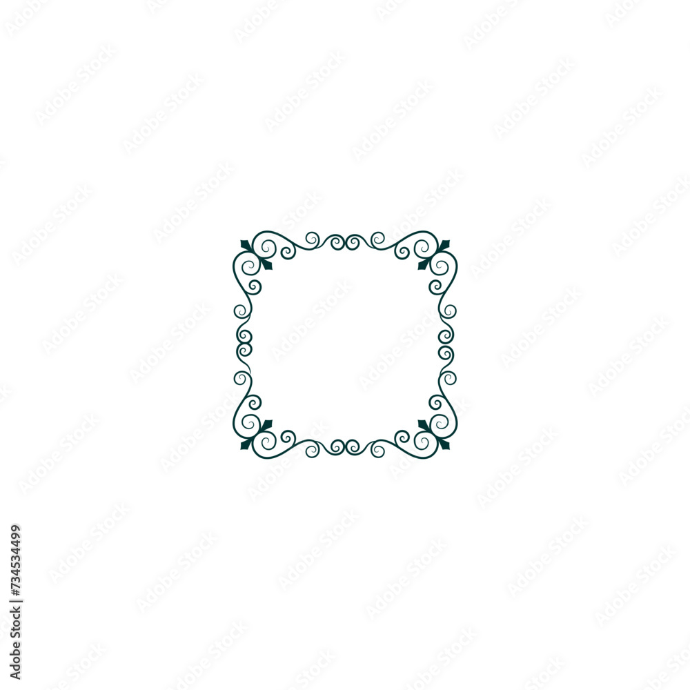 border set of Islamic ornament elements ornament border set of Islamic ornament elements ornament