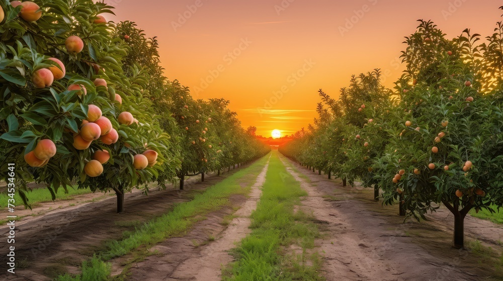 tree peach farm