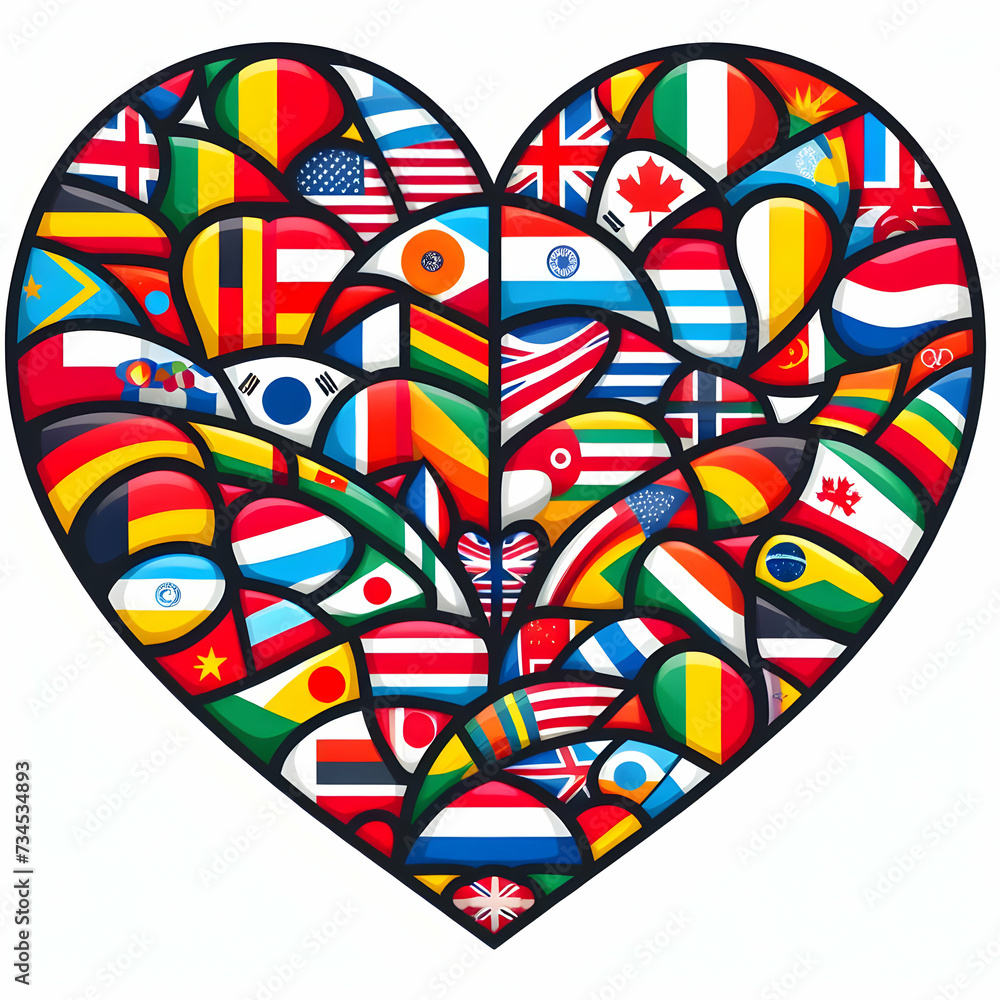 Heart shape design Heart shape design