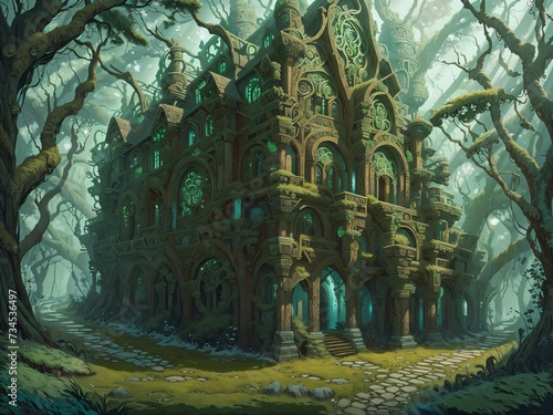 Temple of overgrowth