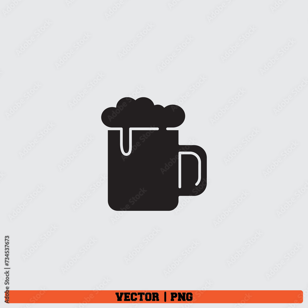 Food icon design vector graphic of template, sign and symbol, solid style, png Food icon design vector graphic of template, sign and symbol, solid style, png