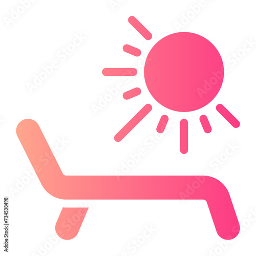 solarium gradient icon