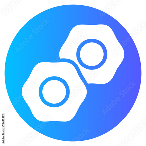 nipple protection gradient icon