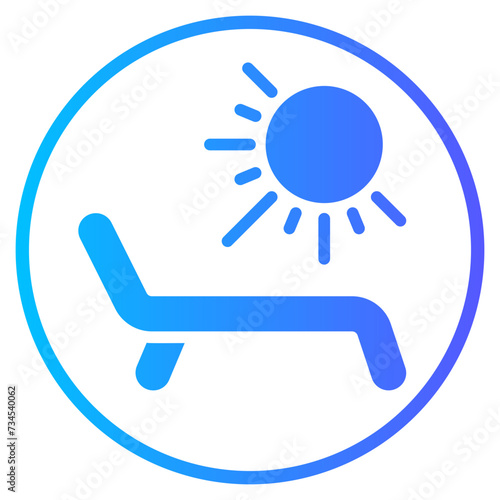 solarium gradient icon