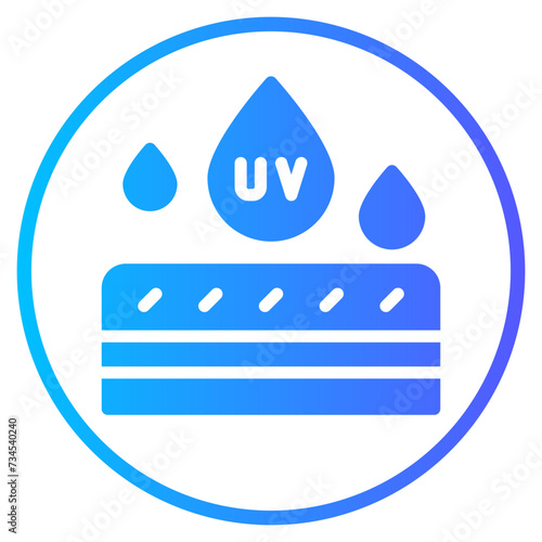 uv gradient icon