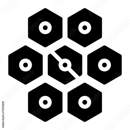 tanning glyph icon