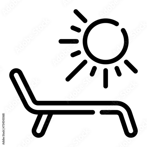 solarium line icon