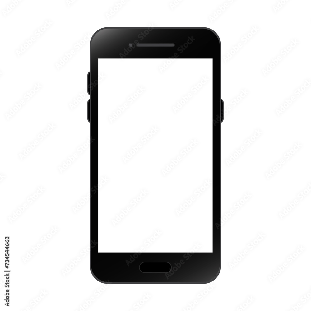smartphone mockup white screen. mobile phone vector Isolated on White Background. device UI UX mockup. phone different angles views. Vector illustration smartphone mockup white screen. mobile phone vector Isolated on White Background. device UI UX mockup. phone different angles views. Vector illustration