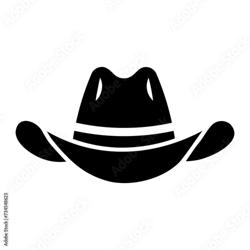 cowboy hat icon photo