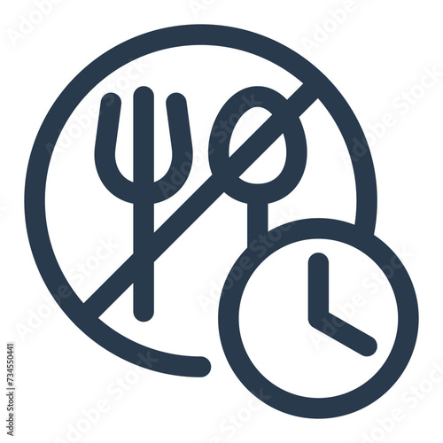 Vector Illustration of Spiritual Fasting Rituals