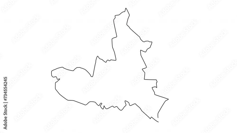 animated sketch map of Dijon in france animated sketch map of Dijon in france