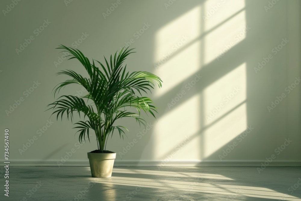 minimalist haven features a single palm tree, its presence adding a touch of organic warmth to the cool tones and uncluttered lines minimalist haven features a single palm tree, its presence adding a touch of organic warmth to the cool tones and uncluttered lines
