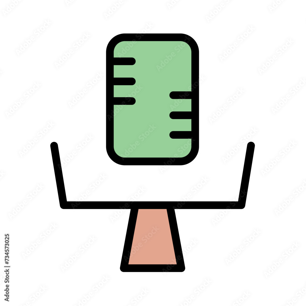 Audio Media Microphone Filled Outline Icon Audio Media Microphone Filled Outline Icon