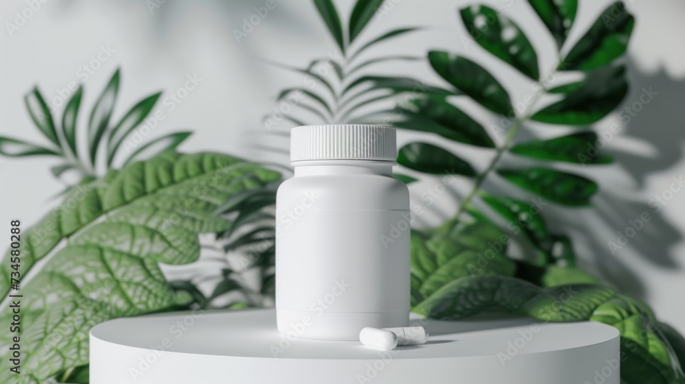 Mock-up vitamin bottle design Mock-up vitamin bottle design