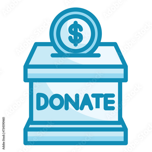 Donation Box Icon