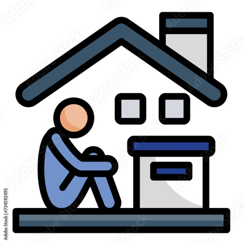 Homeless Shelter Icon