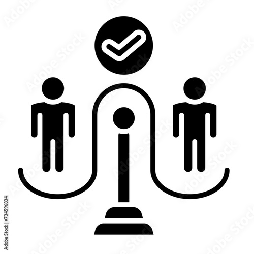 Equality Scale Icon