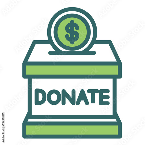 Donation Box Icon
