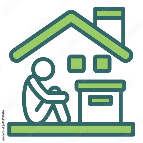Homeless Shelter Icon