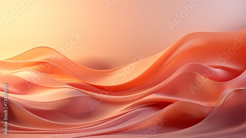 A soft peach solid color background