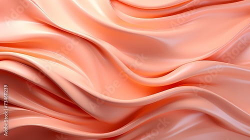 A soft peach solid color background
