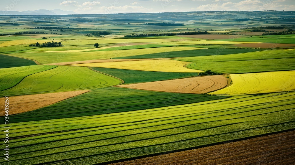 agriculture farm fields