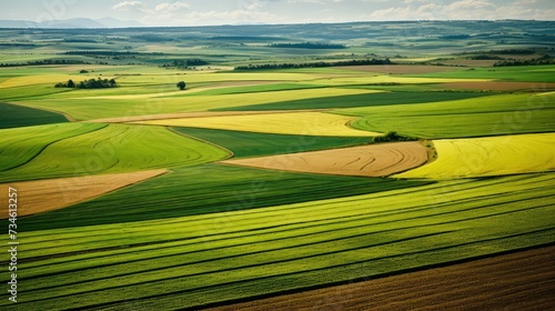 agriculture farm fields © PikePicture