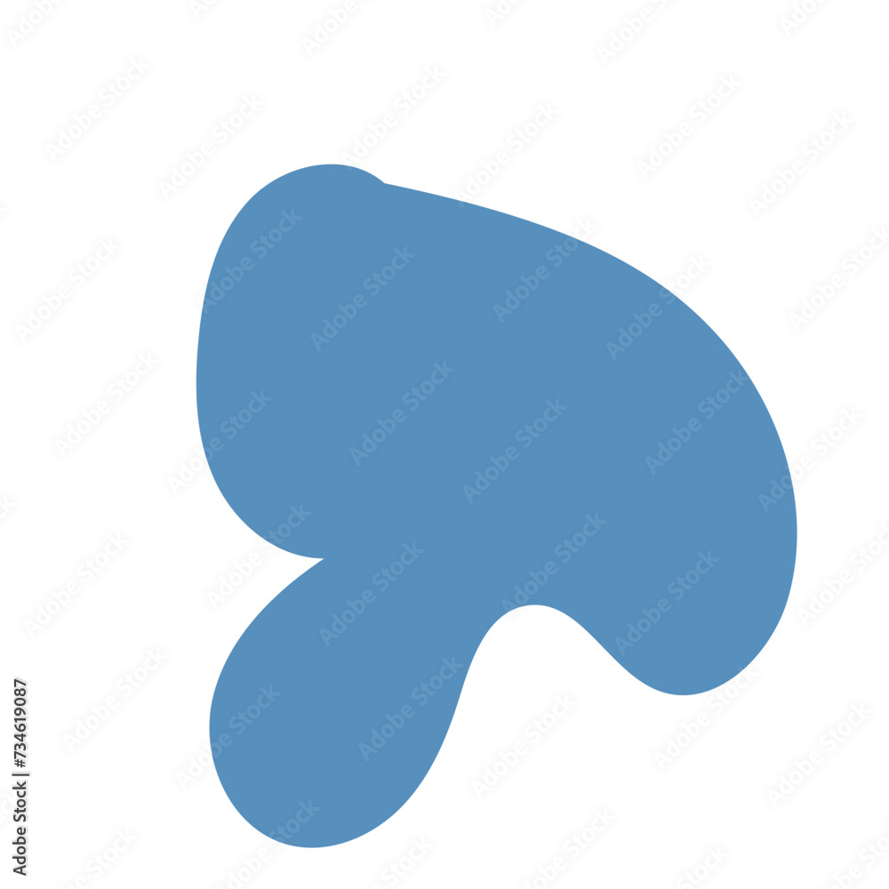 Blue abstract shapes vector Blue abstract shapes vector