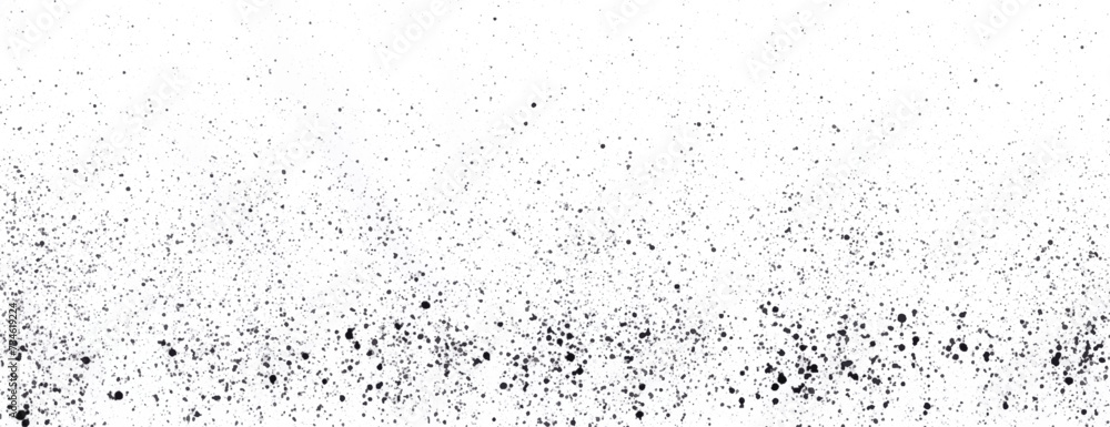 Naklejka premium Grunge dot, dust, old, texture overlay pattern on white empty, background a4 poster or banner vector illustration